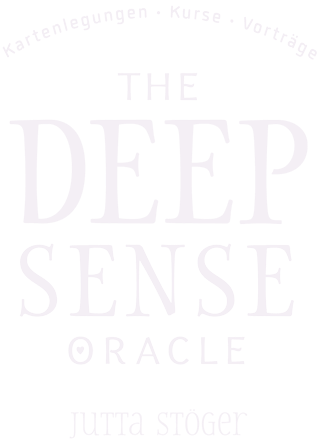 Logo - The Deep Sense Oracle - Jutta Stöger - Kartenlegungen - Kurse - Vorträge